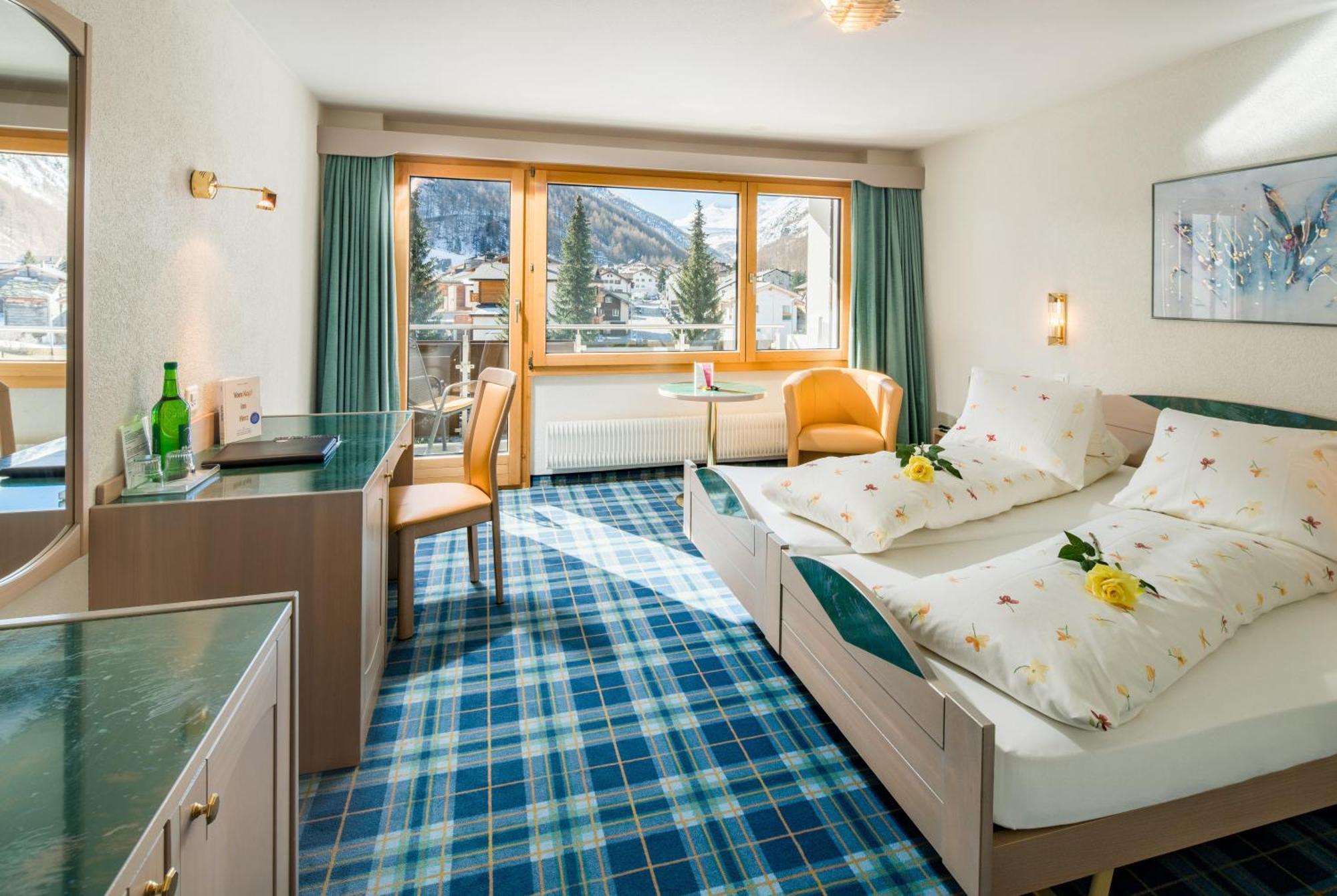 Hotel Kristall Saas-Almagell Zewnętrze zdjęcie